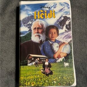 Disney Heidi VHS with Blue and Green Cover